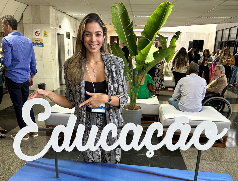 “Está sendo enriquecedor participar do 2º workshop do TCE”, comenta a secretária-geral da Escola do Legislativo de Aracaju 