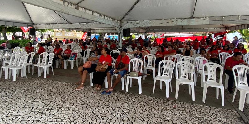 “Eu, como professora, sei o quanto é importante a presença da categoria na rua”, diz Sonia Meire 