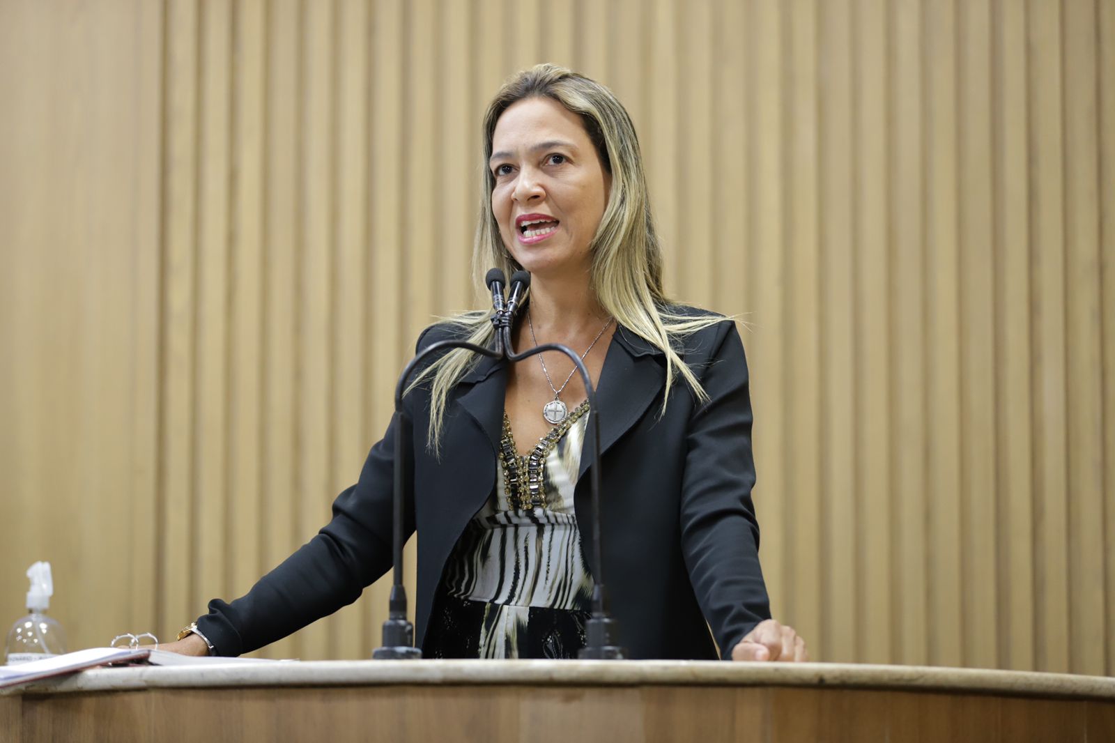 “Tecnologia e modernização não fazem parte do sistema de transporte público da capital”, afirma Sheyla Galba