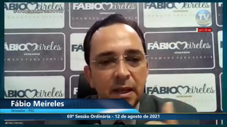 “Voto com transparência e seriedade”, diz Fábio Meireles sobre as votações da CMA