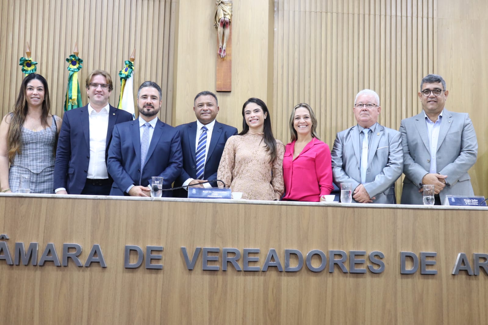 Adriano Taxista toma posse como vereador no lugar de Dr. Gonzaga