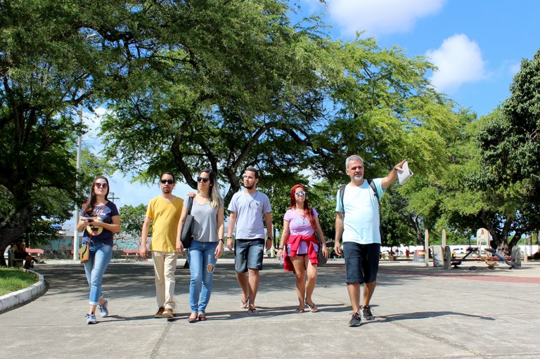 Aribé acompanha projeto de acessibilidade no Augusto Franco