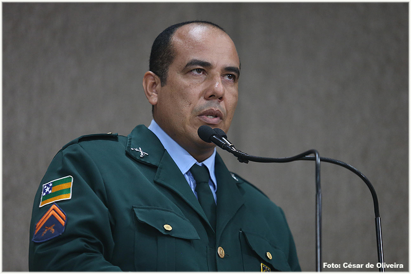 Cabo Amintas lamenta morte de Comandante da Caatinga