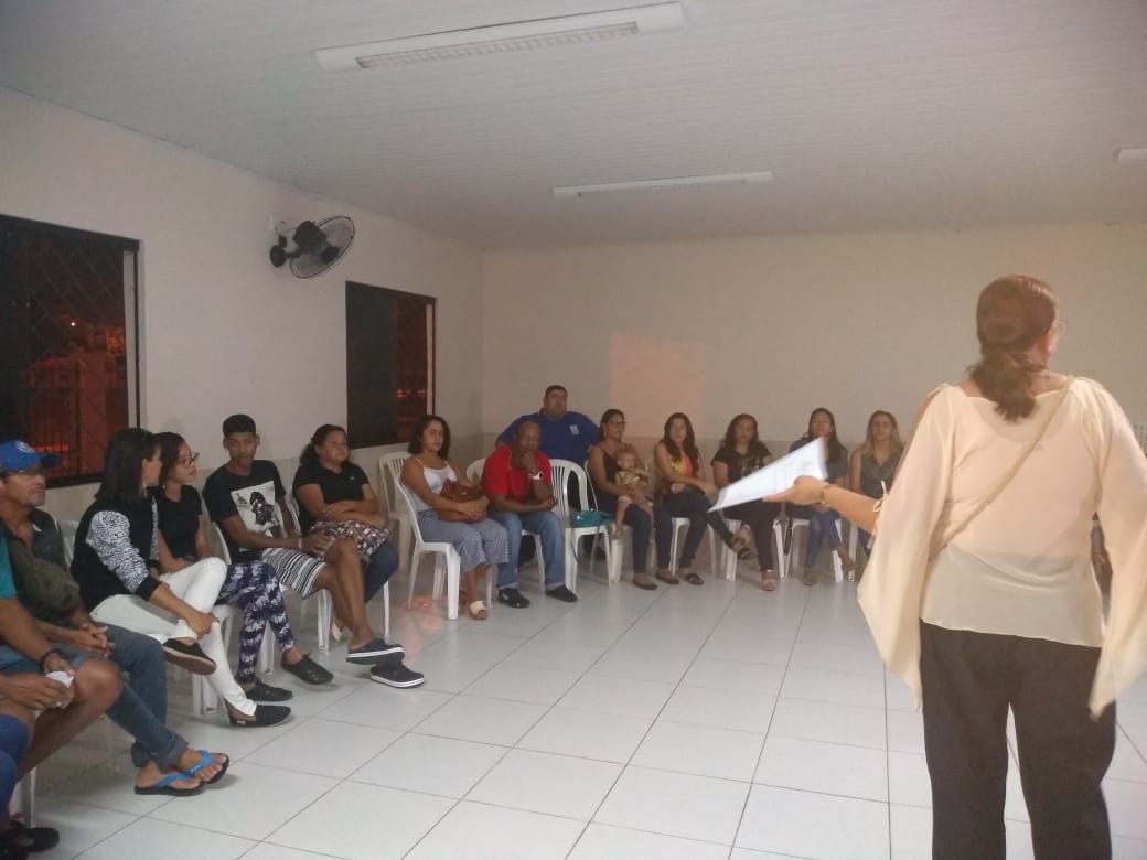 Cabo Didi participa de reunião na paróquia do Santa Tereza para discutir segurança