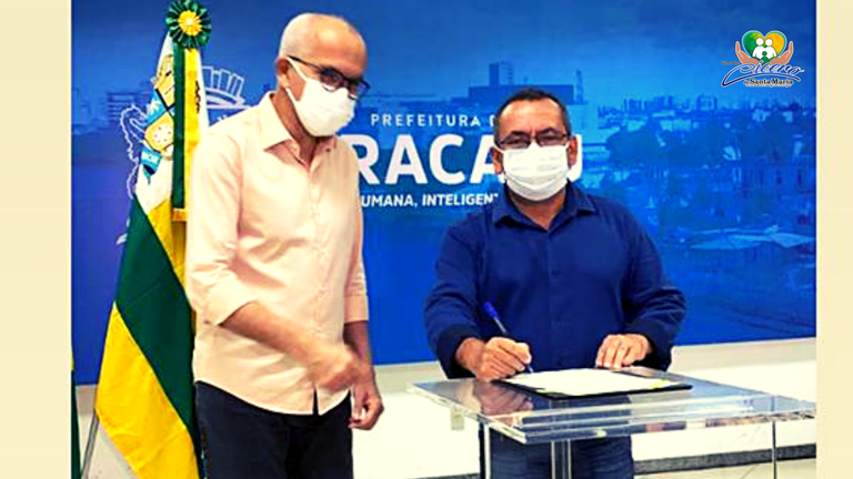 Cícero do Santa Maria participa de evento de assinatura de Ordem de Serviço para obras em Aracaju