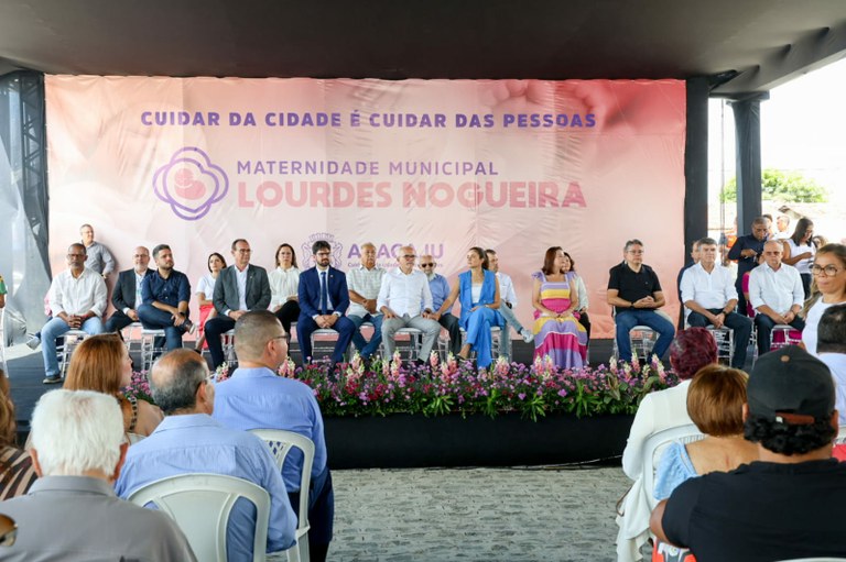 CMA prestigia inauguração da Maternidade Municipal Lourdes Nogueira