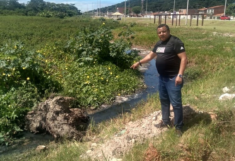 Crime ambiental no Porto Dantas recebe atenção de Américo de Deus