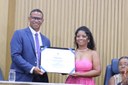 De autoria de Sargento Byron, empresária Marcilene Santos Calazans recebe Título de Cidadã Aracajuana