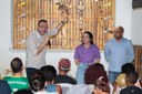 Eduardo Lima, Alex Melo e Yandra visitam o bairro Veneza II e ouvem dos moradores a triste realidade local 