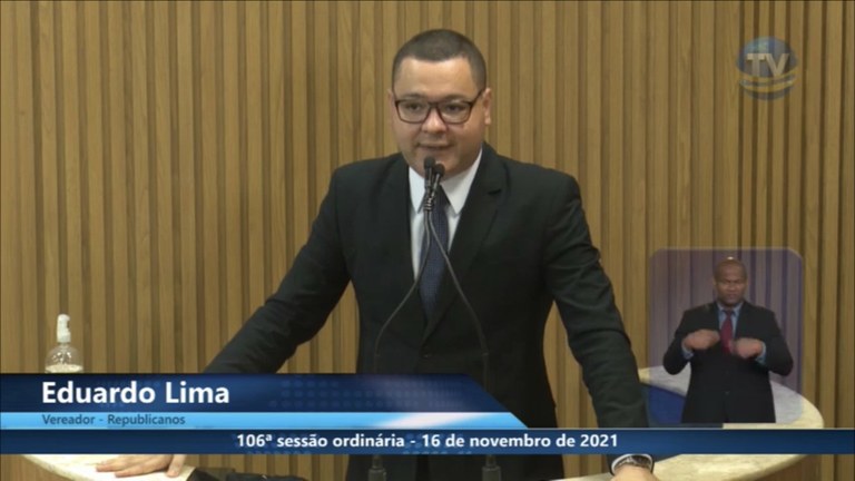 Eduardo Lima destaca deficiência na segurança das ferramentas de trabalho social da prefeitura da capital