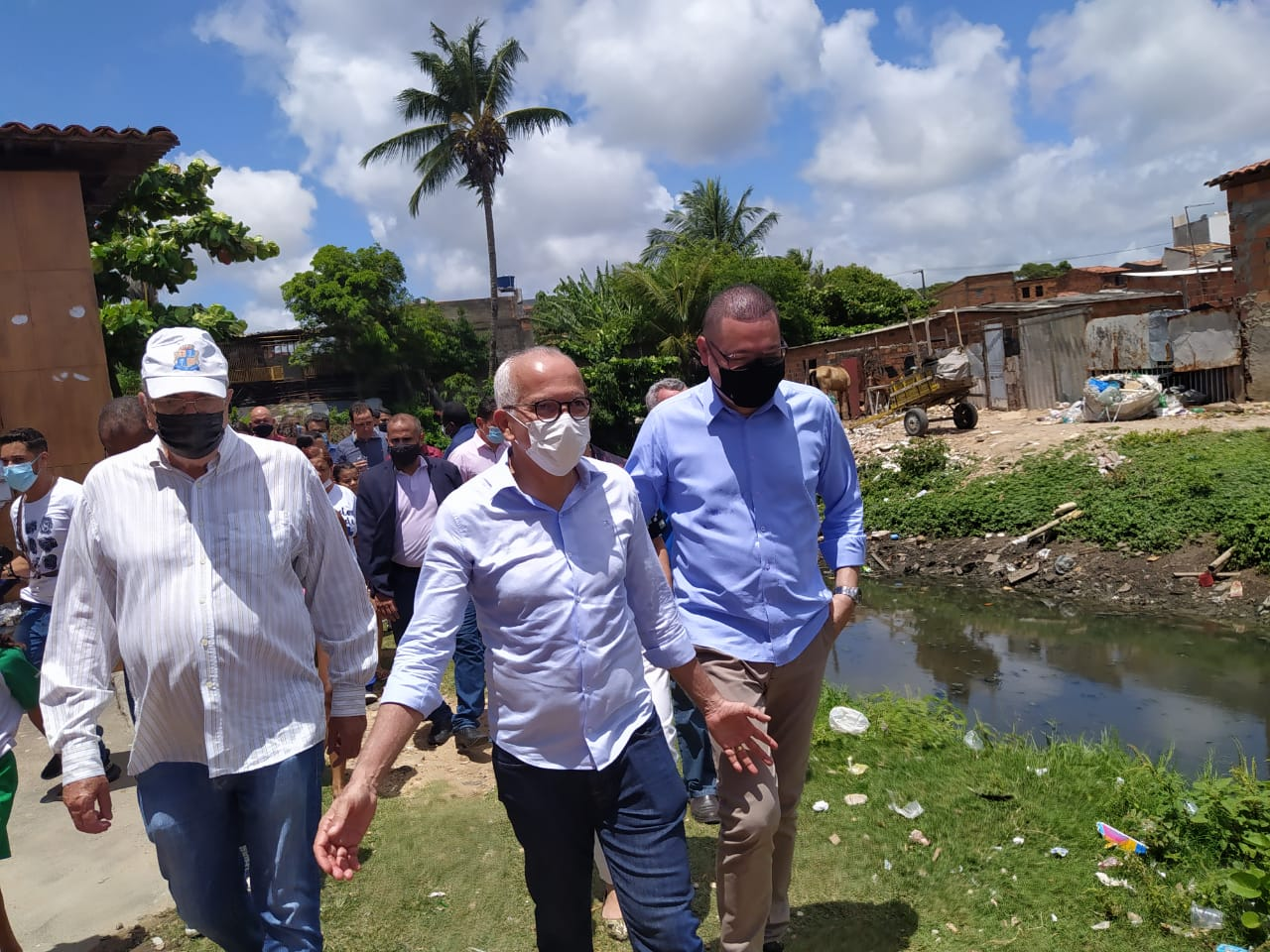 Eduardo Lima esteve presente na assinatura de Ordem de Serviços para reurbanização no Tamandaré