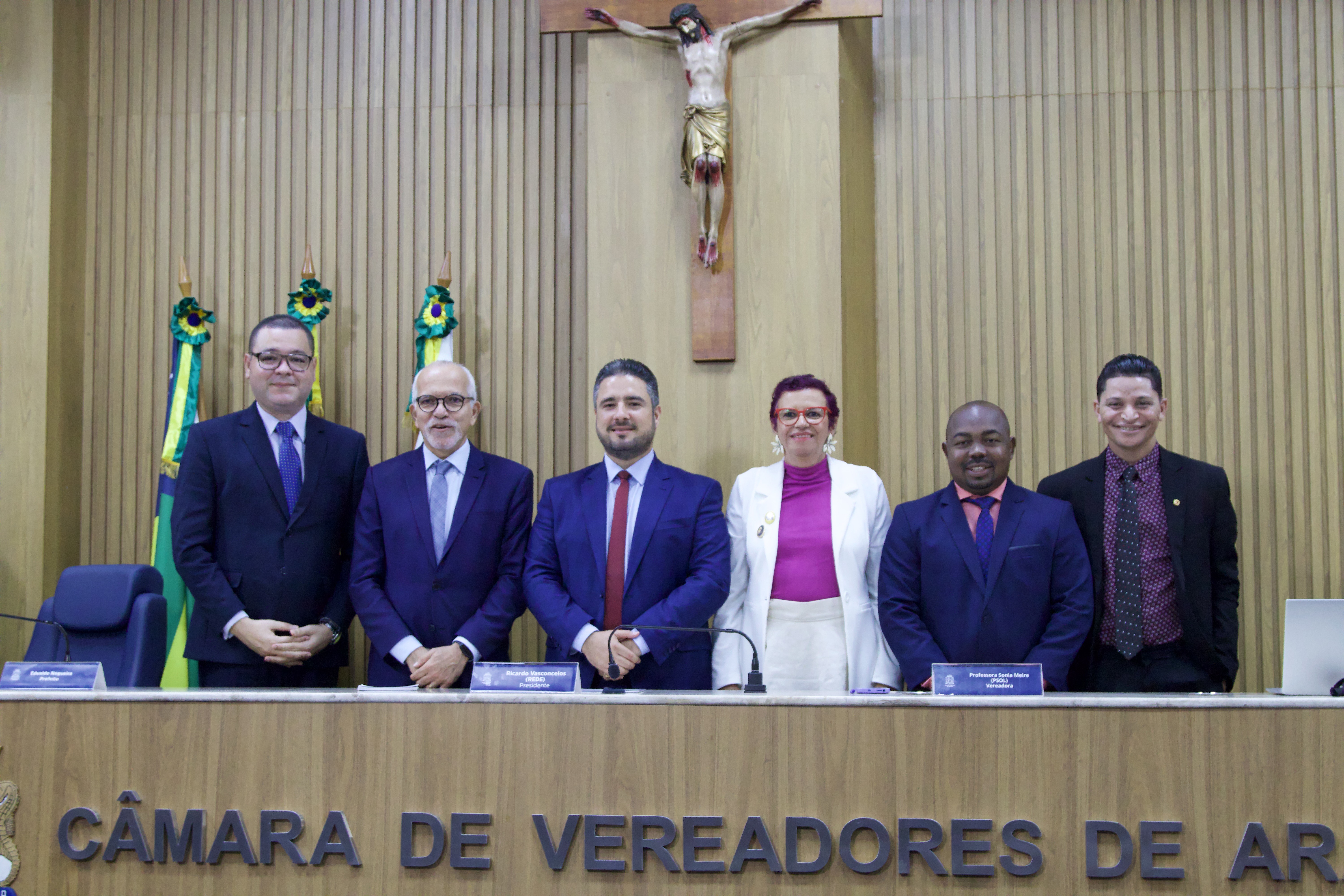 Eduardo Lima exerce pela primeira vez a função de 1° Secretário da CMA