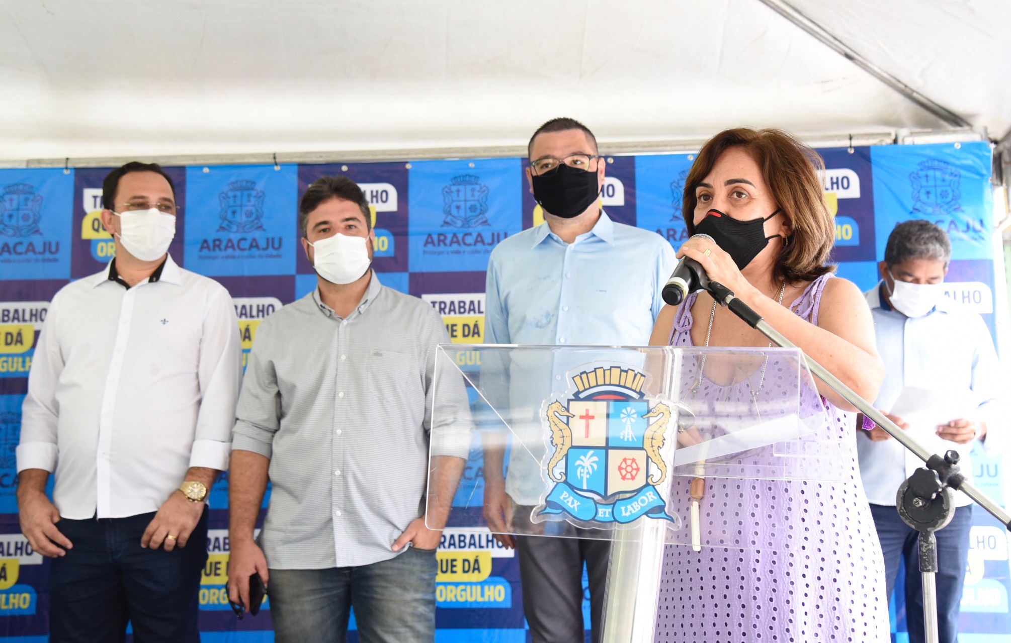 Eduardo Lima participa da solenidade de entrega das obras de reforma da Escola Municipal Ana Luiza Mesquita Rocha