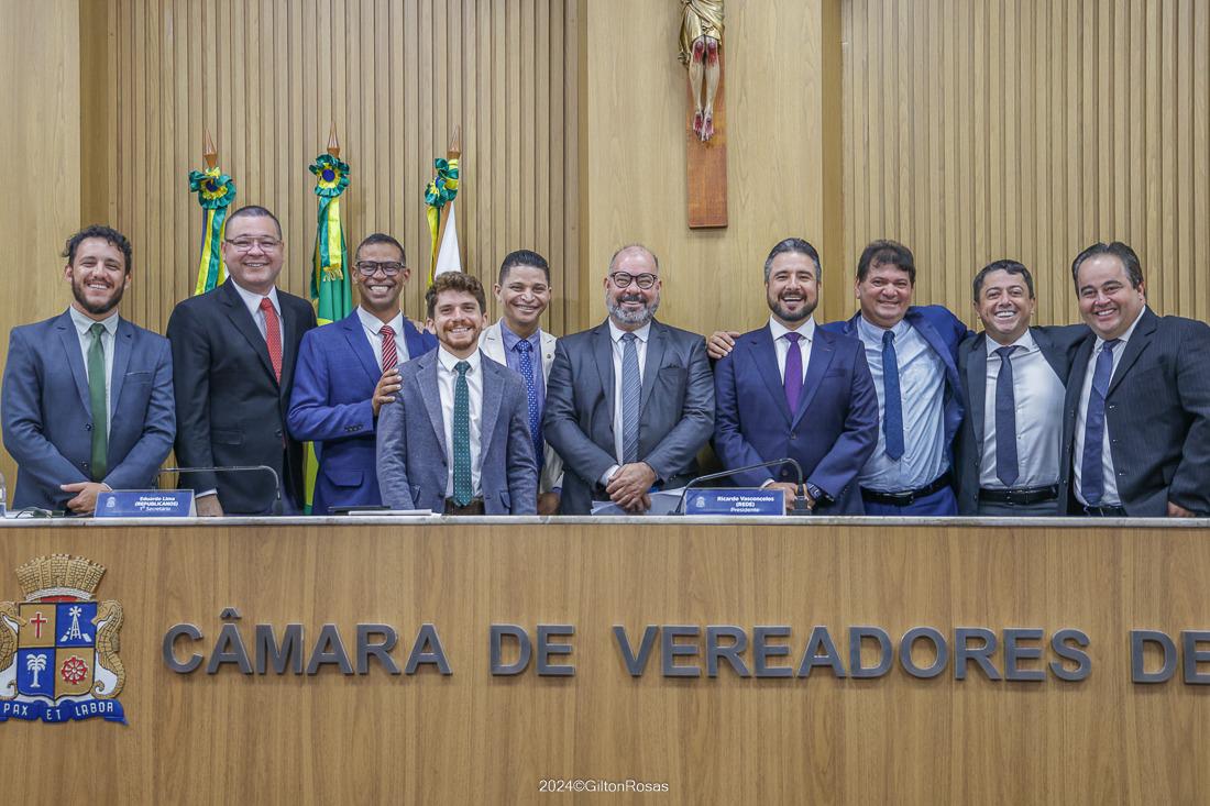 Em seu último pronunciamento, o vereador Miltinho Dantas agradece o acolhimento de vereadores e funcionários da CMA. 