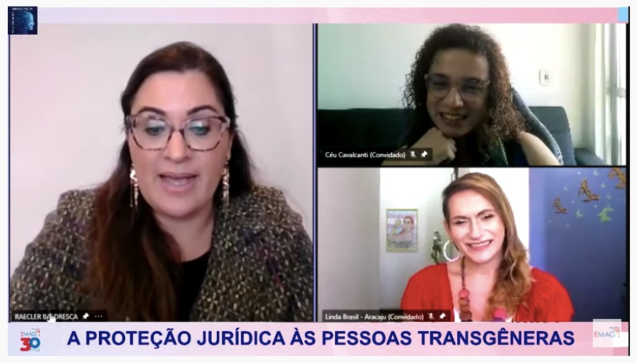 Em Webinário, Linda destaca a importância de estratégias para garantir o direito à vida das pessoas trans