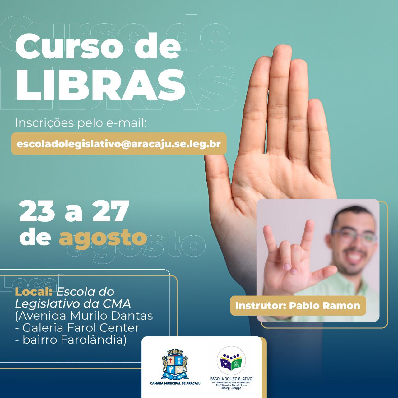 Escola do Legislativo da Câmara oferece curso de Libras 