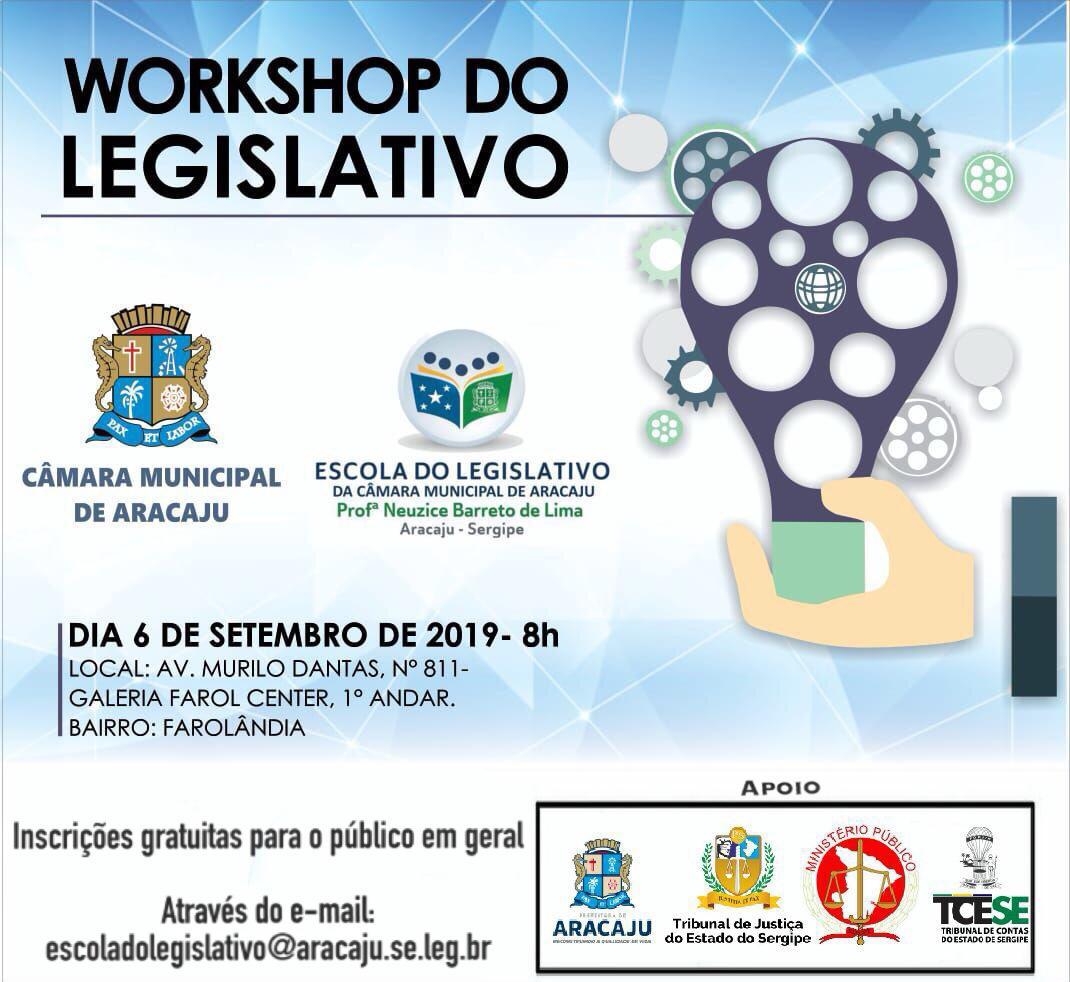 Escola do Legislativo promoverá workshop do Legislativo