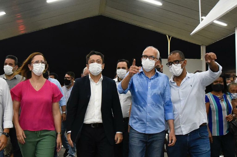 Fabiano Oliveira acompanha inauguração do novo Terminal de Integração de Aracaju