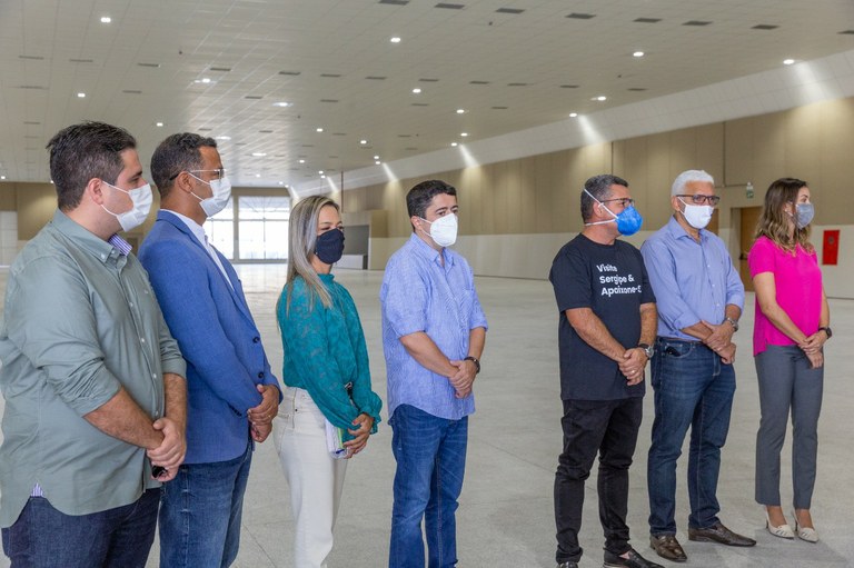 Frente Parlamentar de Turismo faz visita técnica ao Centro de Convenções 