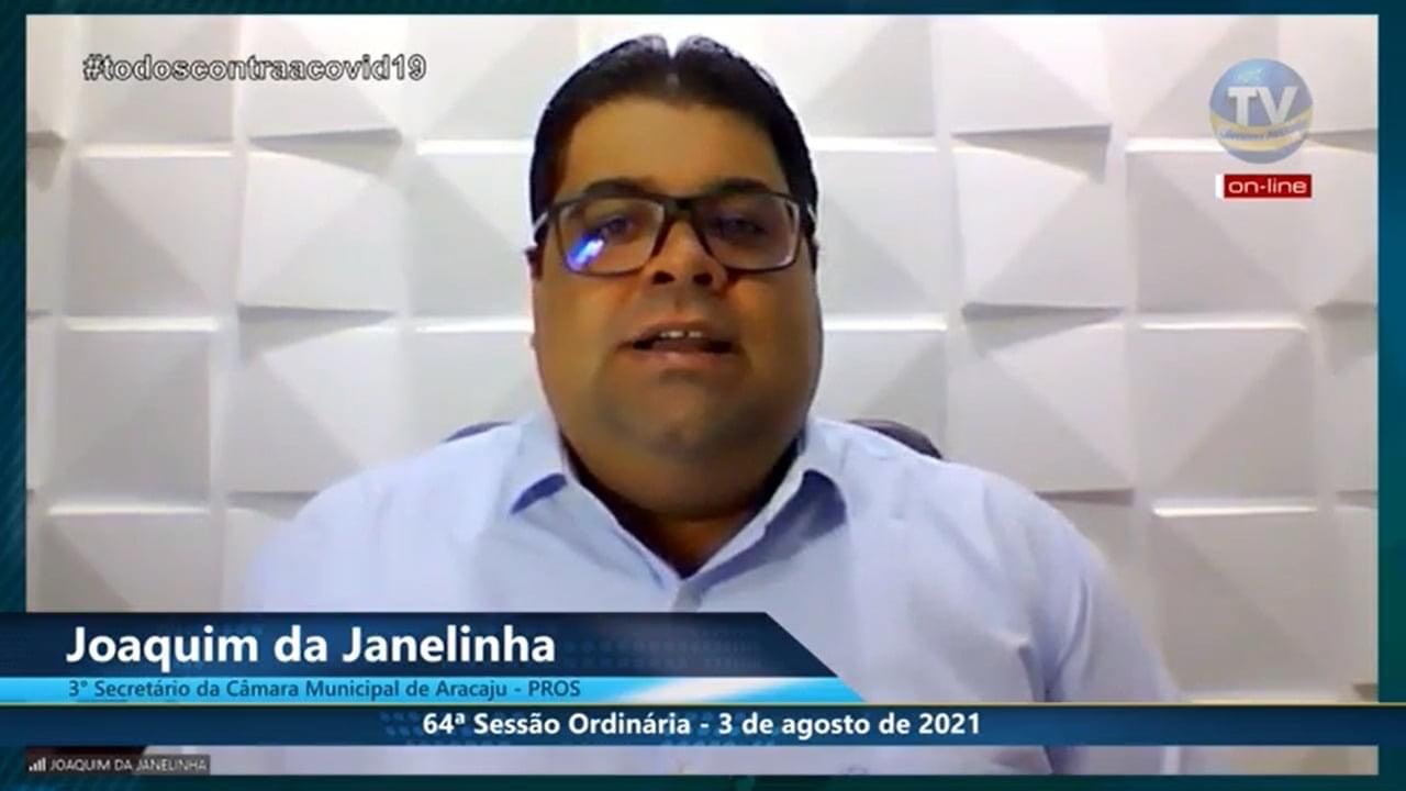 Joaquim da Janelinha deseja um segundo semestre de muitos trabalhos em prol de Aracaju