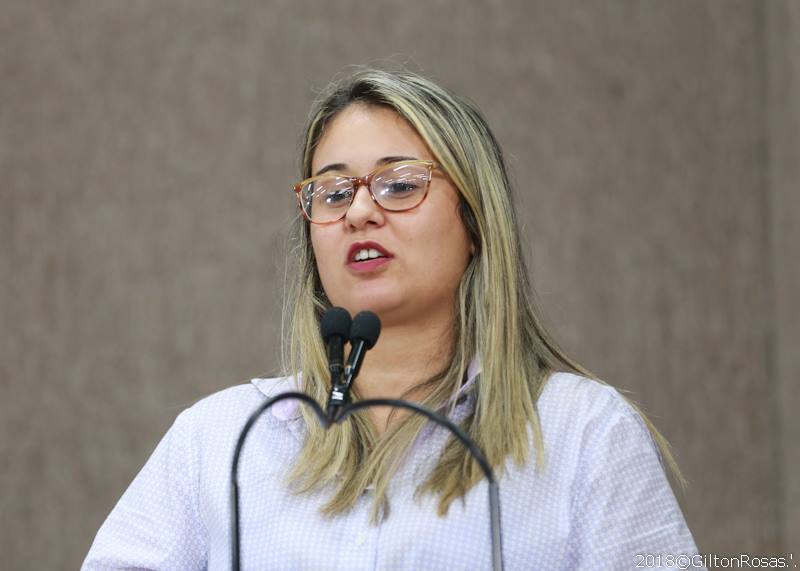 Líder da Rede na Câmara, Kitty Lima repudia violência contra ocupação 'Marielle e Anderson Vivem'