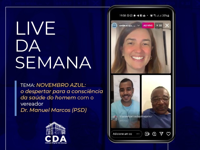 Live Parlamento Digital: Manuel Marcos fez alertas sobre o Novembro Azul