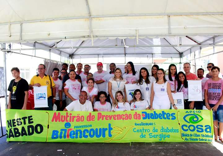 Mutirão do Dia das Mães contra o Diabetes movimenta Bairro 18 do Forte