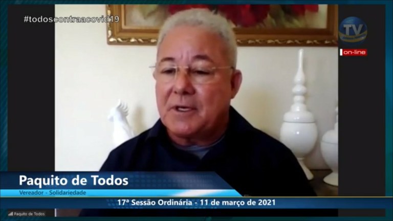 Paquito de Todos revela preocupação com crescimento de casos de Covid-19 