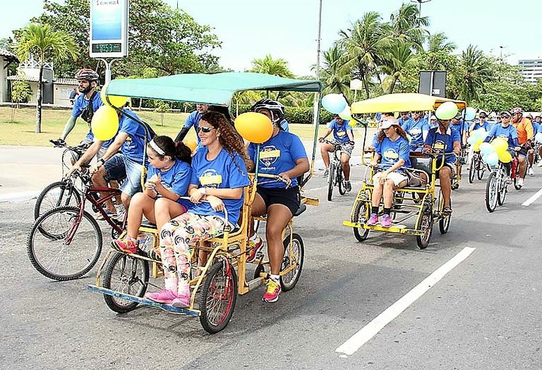 Passeio ciclístico abre a 6ª Semana Aracaju Acessível