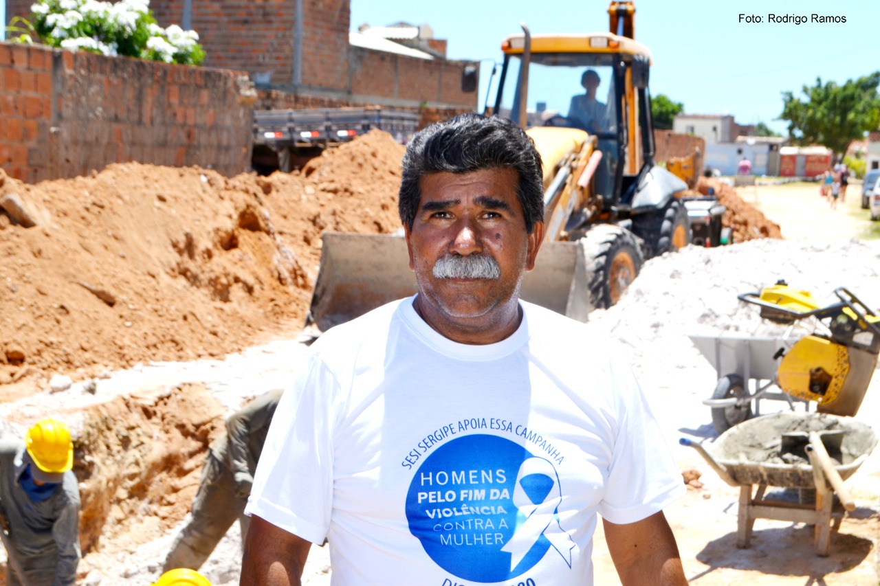 Bigode destaca alegria dos moradores pelo início das obras no Paraíso do Sul