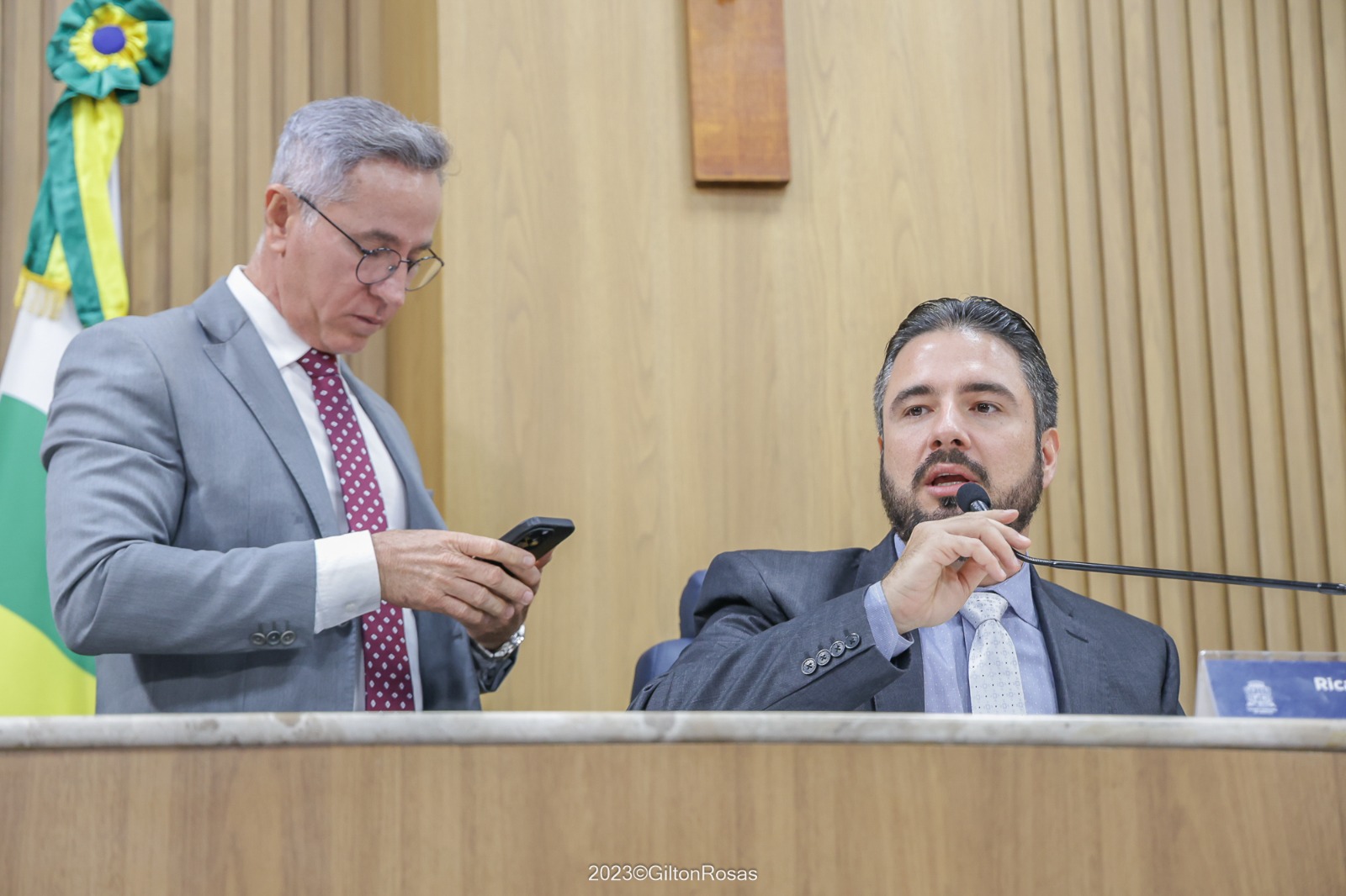 Presidente da CMA prestigia posse de Nitinho Vitale como deputado federal