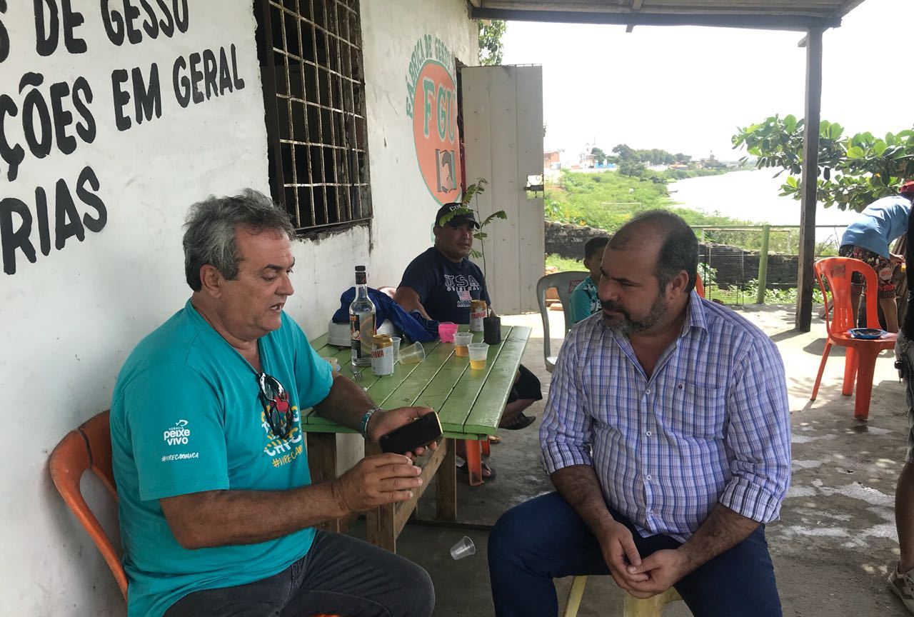 Representantes do Baixo São Francisco, em Propriá, recebem o vereador Isac