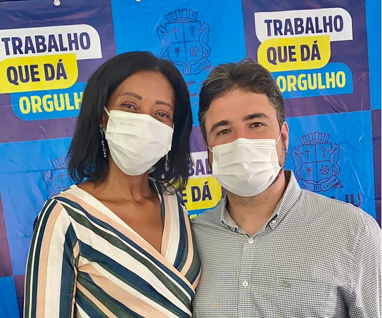  Ricardo Vasconcelos participa da entrega da reforma e ampliação da creche da EMEI Ana Luiza Mesquita Rocha