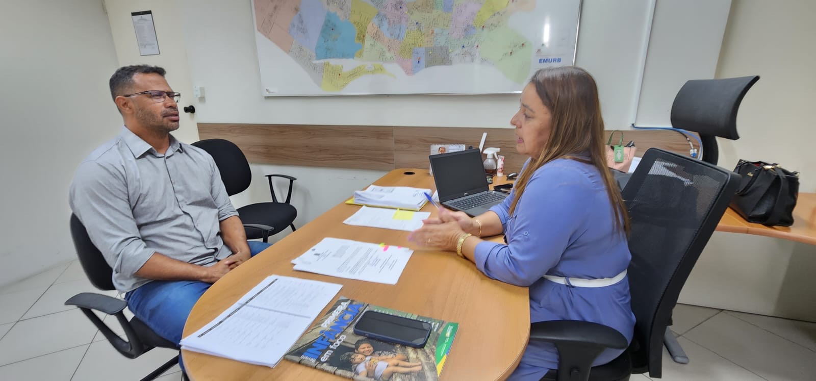 Sargento Byron discute atuação da Assistência Social de Aracaju 