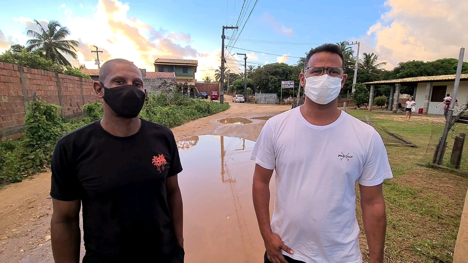 Sargento Byron fiscaliza condições das ruas da Zona de Expansão