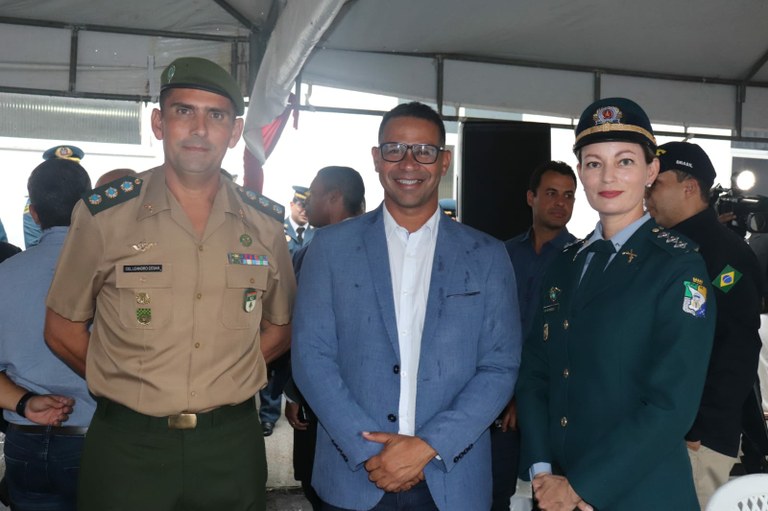 Sargento Byron prestigia solenidade de troca do comando-geral do Corpo de Bombeiros Militar de Sergipe