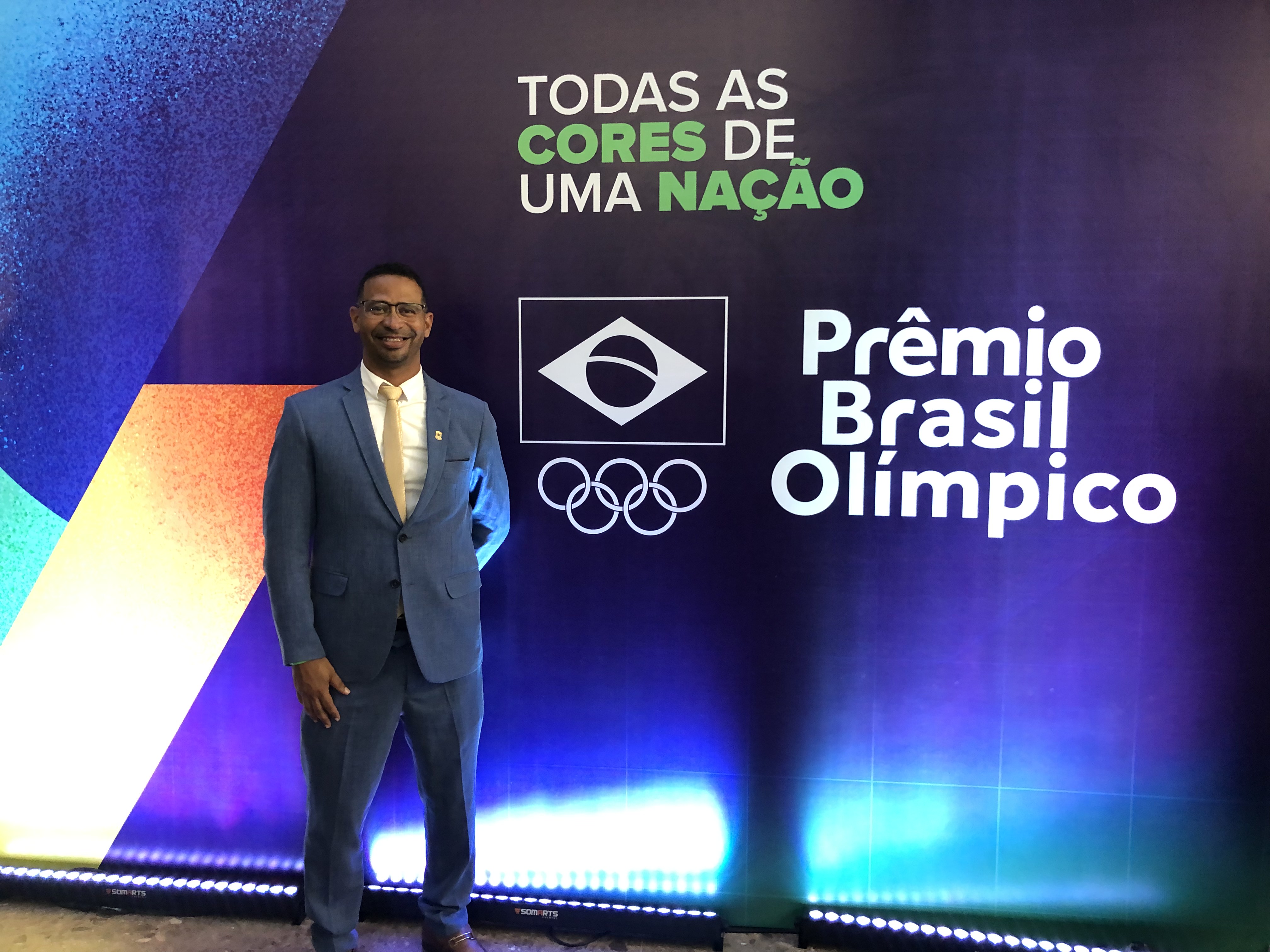 Sargento Byron representa Câmara de Aracaju no Prêmio Olímpico do Brasil