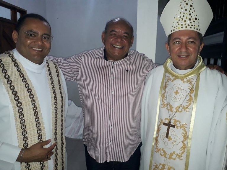 Seu Marcos participa da Festa Eclesial São Miguel Arcanjo