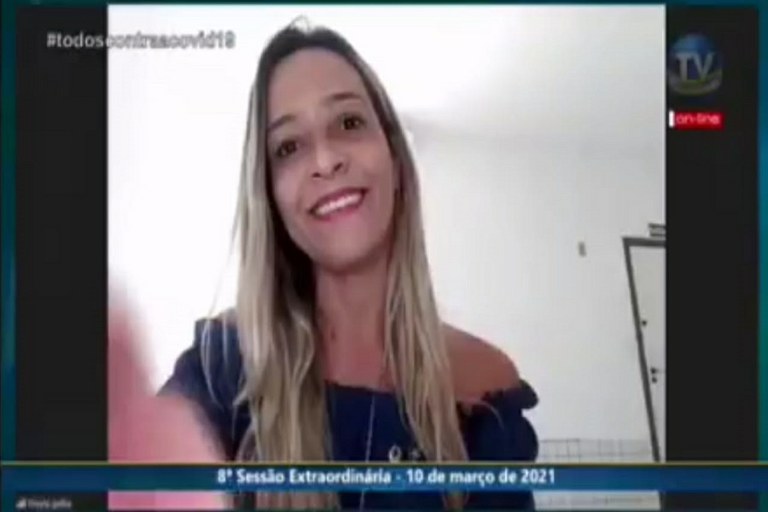 Sheyla Galba vota favorável para que Prefeitura de Aracaju adquira vacinas contra a Covid-19