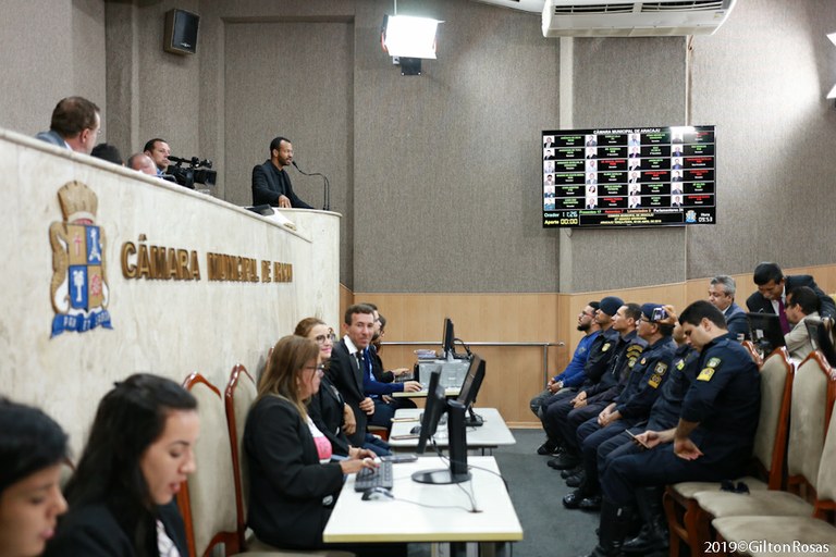 Sindicato dos Guardas Municipais de Aracaju em debate na Tribuna Livre 