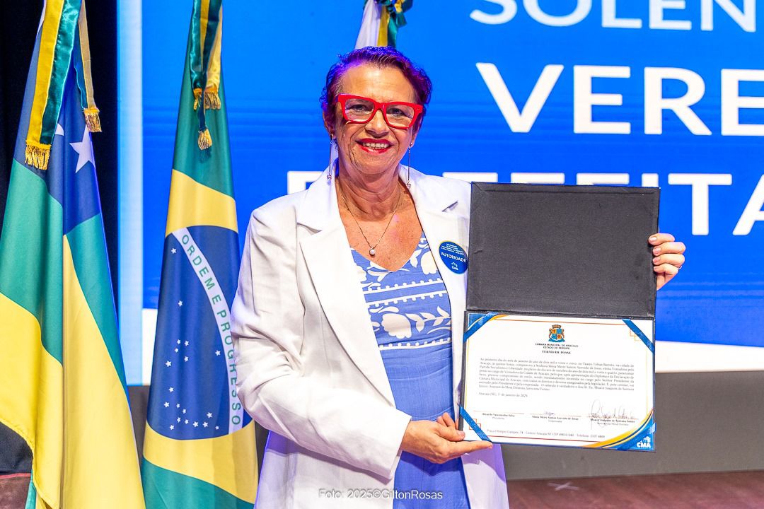 Sonia Meire é empossada como vereadora de Aracaju pela segunda vez 