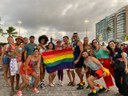 Sonia  Meire participa da 23ª parada LGBT+ em Aracaju