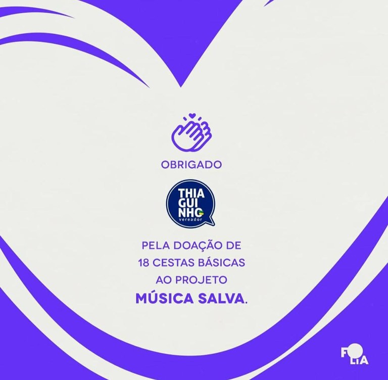 Thiaguinho Batalha doa cestas básicas para o projeto “Música Salva”