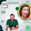 Thiaguinho Batalha recebe Conceição Vieira na Live em Ação nesta terça-feira, 16/06