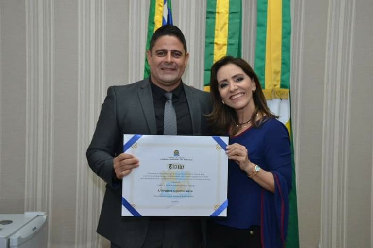 Ubirajara Coelho Neto é o mais novo cidadão aracajuano