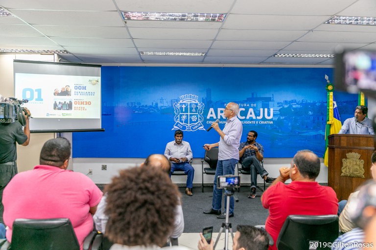 Vereador Bigode participa do anúncio da programação do Projeto Verão 2020