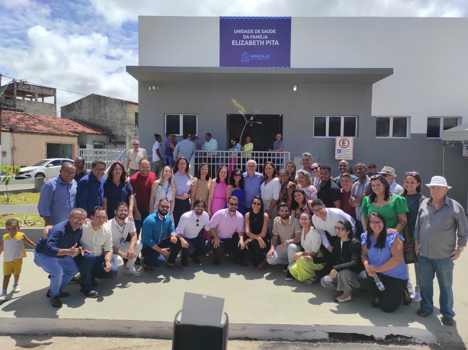 Vereador Cícero comemora inauguração da UBS Elizabeth Pita