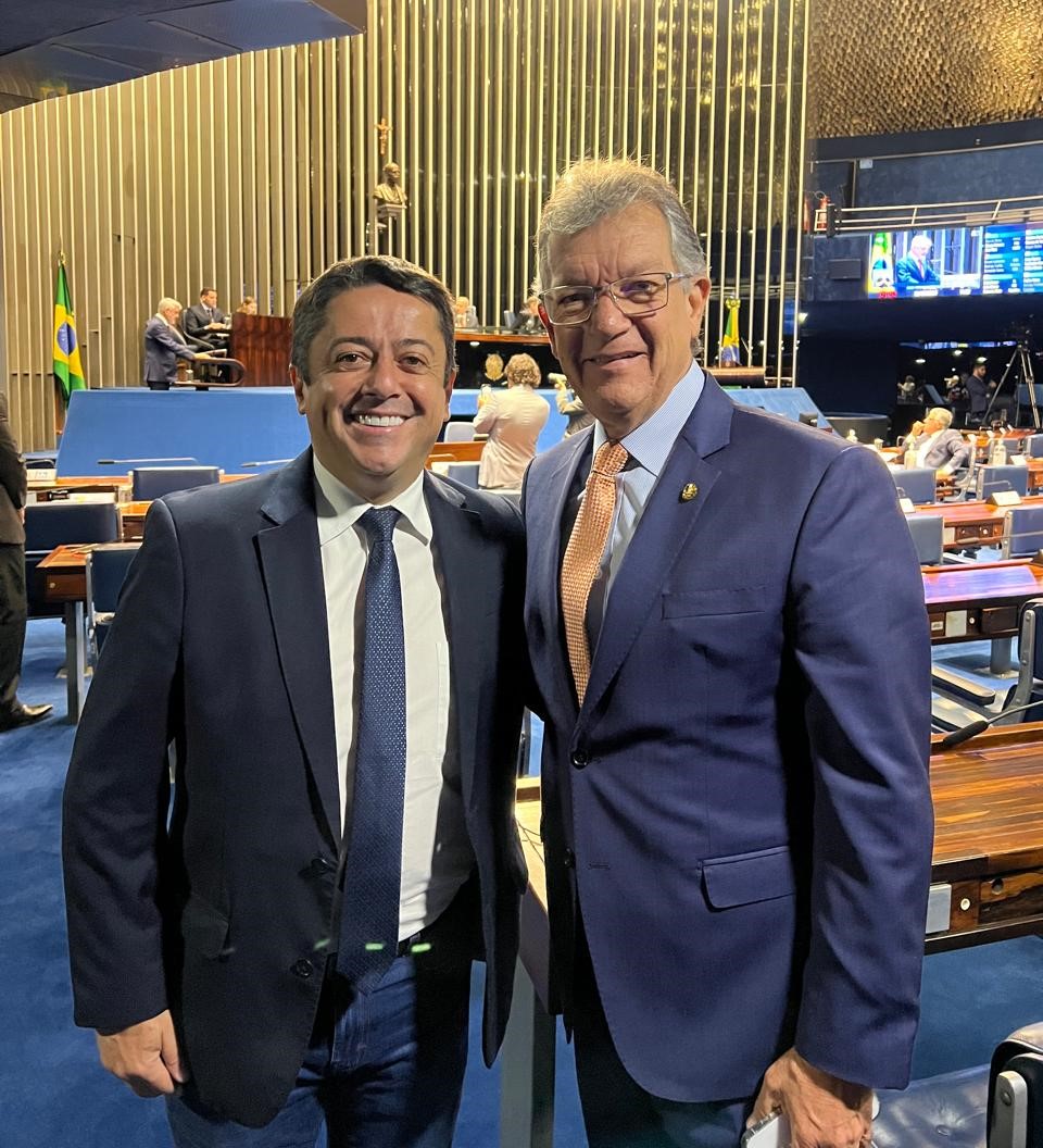 Vereador Fabiano Oliveira cumpre agenda positiva em Brasília ao lado do senador Laércio Oliveira 