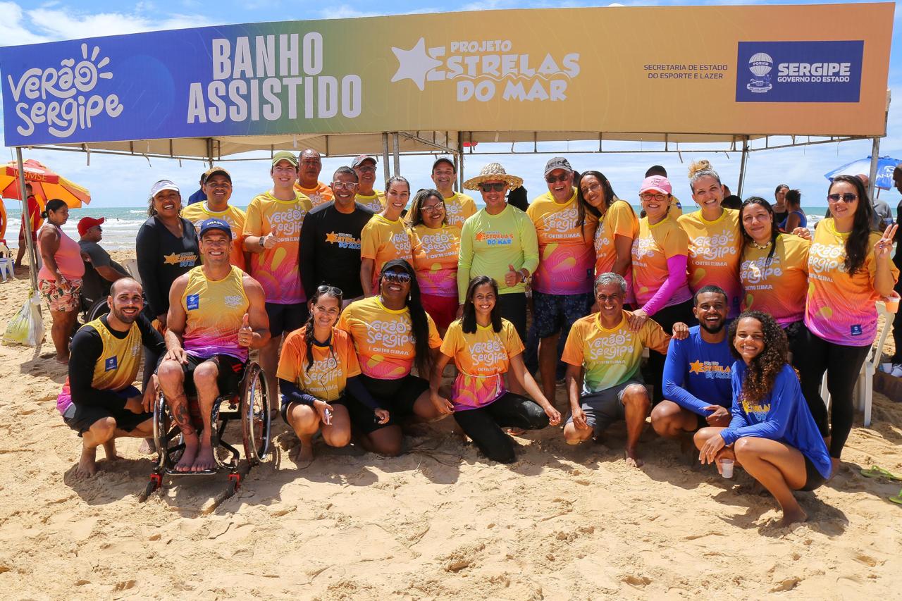 Vereador Sargento Byron agradece participação do Projeto Estrelas do Mar no Verão Sergipe