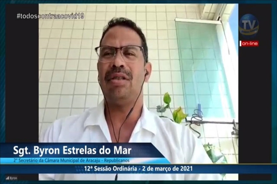 Vereador Sargento Byron defende planejamento em ações mais severas para controle da pandemia